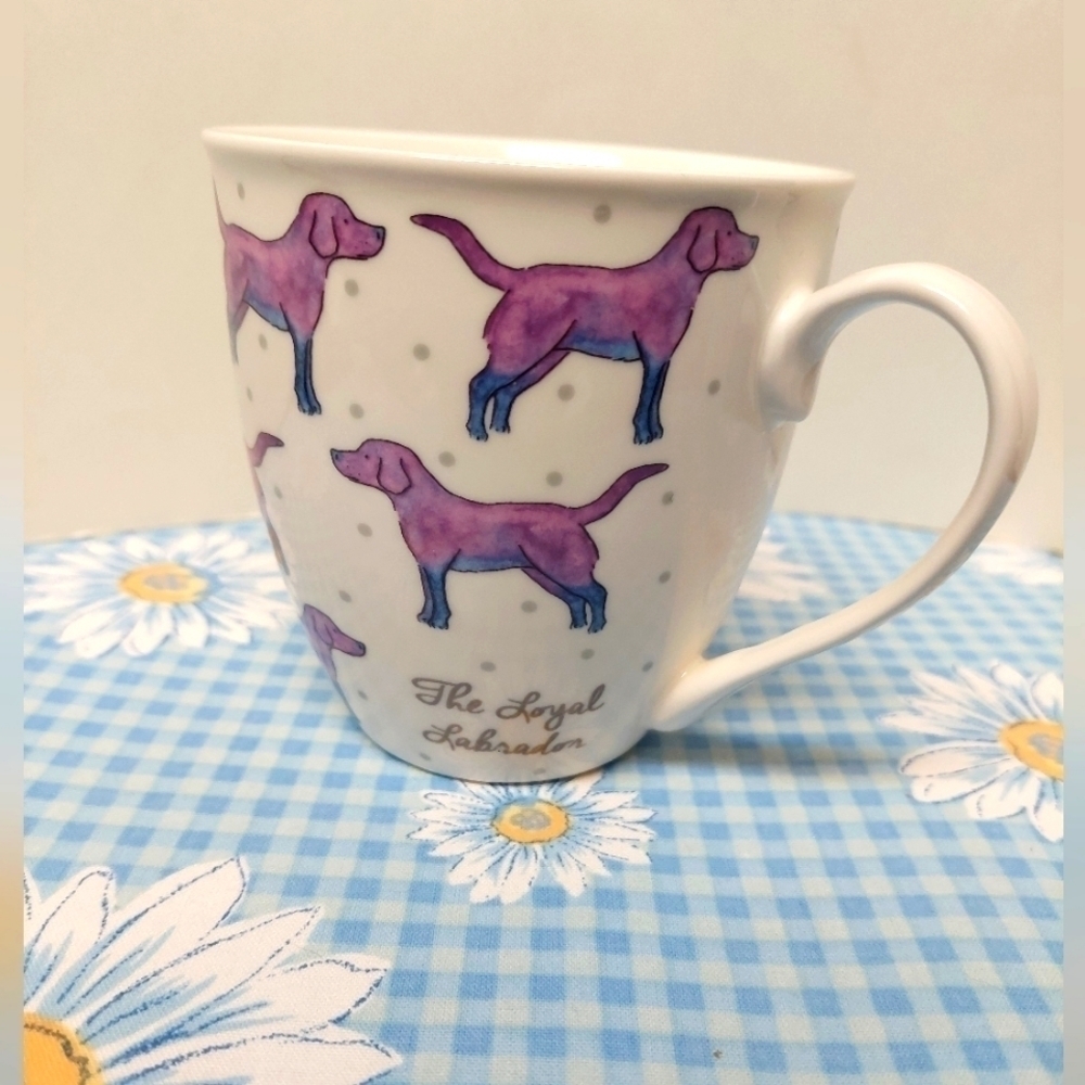 The Milly Green Loyal Labrador Large  Mug